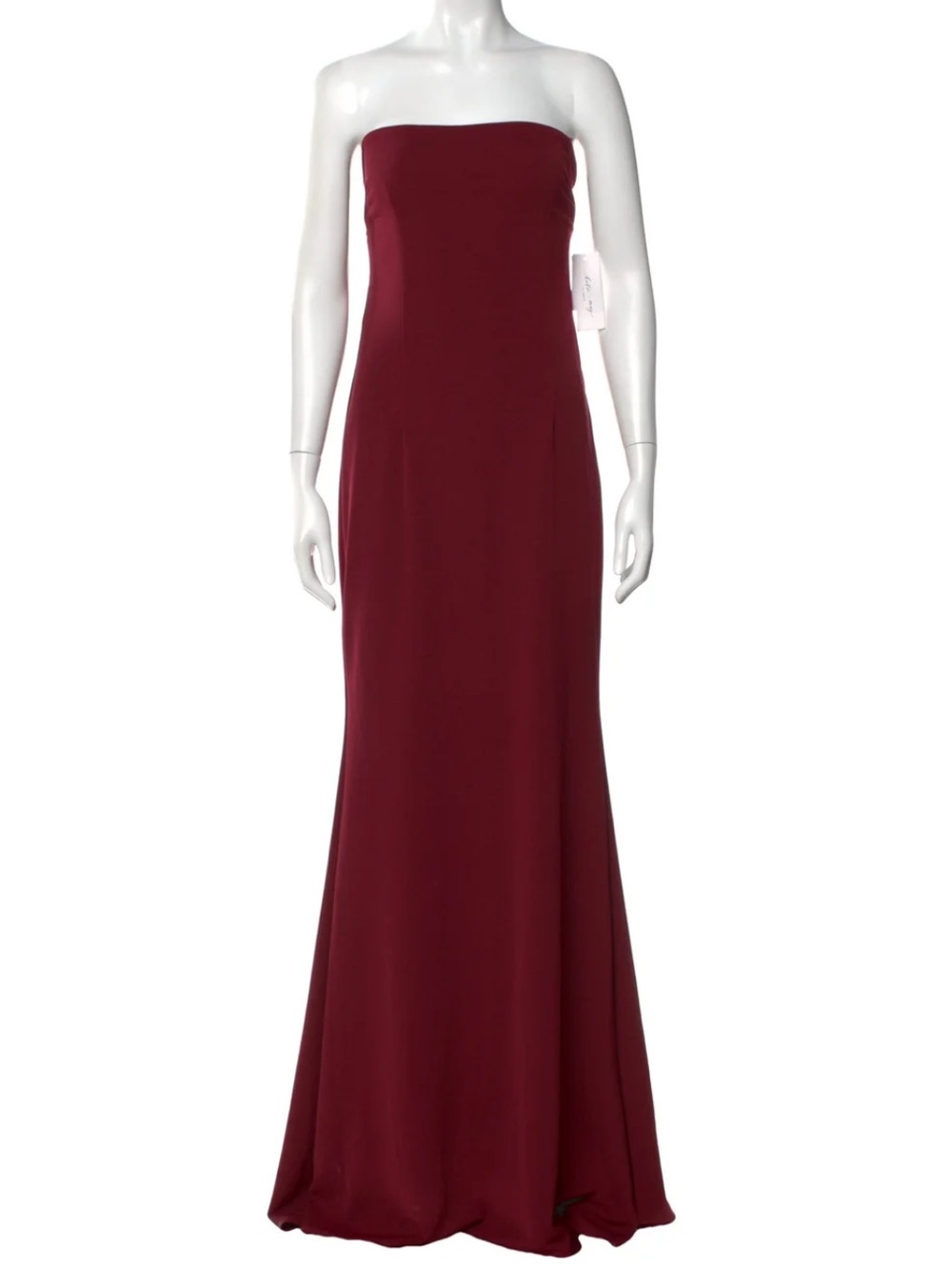 Katie May Off-Shoulder Burgundy Maxi Dress